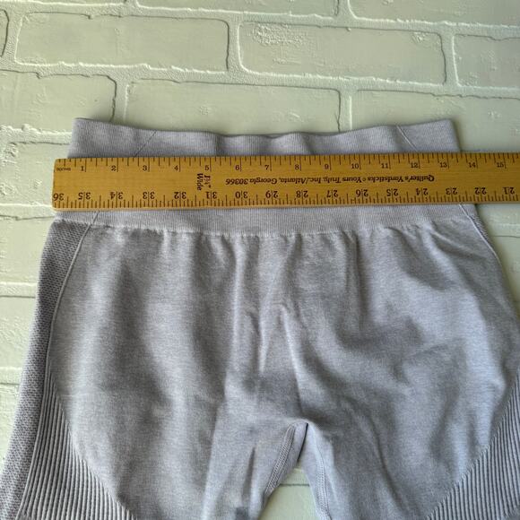 KORA Women's Athletic Contour Leggings Light Purple Compression Yoga - sz L - Picture 5 of 6